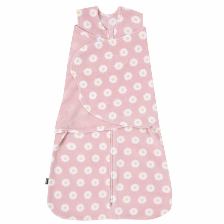 HALO Micro-Fleece 3-Way Adjustable Sleepsack Swaddle Blanket, TOG 3.0 for Infants 3-6 Months, Soft Confetti Design, Small Wearable Baby Blanket